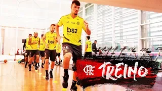 Flamengo finaliza preparação para o jogo contra o Corinthians