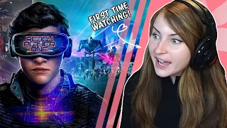 **READY PLAYER ONE** is just a SUPER FUN MOVIE! FIRST TIME WATCHING!