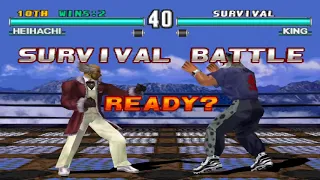 Tekken 3 - Heihachi Mishima - SURVIVAL MODE