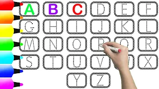 ABC for Kids | ABCDEFGHIJKLMNOPQRSTUVWXYZ | Learn How to Read & Write ABCD Easy for Beginners.
