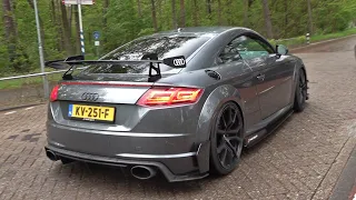 Audi TT-RS TTE700 Stage 4 (660HP) with Decat Milltek Exhaust! Revs, Accelerations, Great Sound!