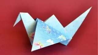 Origami Flapping Bird Instructions: www.Origami-Fun.com