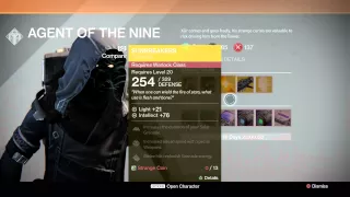 Xur has set up shop in the tower Nov 7 - 9 - Truth Exotic Rocket Launcher