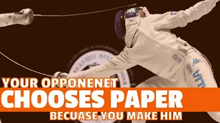 Make your Opponent Do What You Want in Fencing