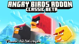 Angry Birds Addon Classic Beta Addon (Minecraft) + Link