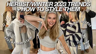 HERBST/WINTER TRENDS 2023 & HOW TO STYLE THEM 🍂 *skandi style & schul outfits*