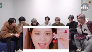 BTS reaction toBLACKPINK - 'Ice Cream (with Selena Gomez)' M/V