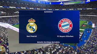 Real Madrid vs Bayern Munich | Estadio Santiago Bernabéu | 2023-24 UEFA Champions League | PES 2021