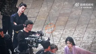 zhang linghe still in xinxin while xinxin still filming that time ❤️❤️❤️