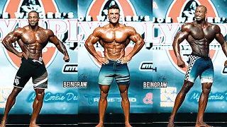 Mr. Olympia Top 3 Men's Physique Comparison - Ryan Terry VS Brandon Hendrickson VS Erin Banks