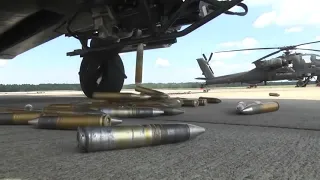 Apache helicopter in action rare combat footage.