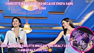 Englot_ P'fa's sweetness to char was so strange |Char feels surprised because engfa knows hers song