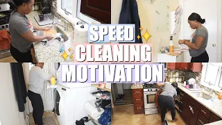 EXTREME CLEANING MOTIVATION FOR BUSY MOMS! POWER HOUR CLEANING ROUTINE WORKING MOM | CLEAN WITH ME