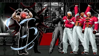 [KOF Mugen] New Final Rugal vs Yashiro Nanakase Team