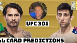 UFC 301: Pantoja vs. Erceg Full Card Predictions and Betting Breakdown!!!! #UFC301