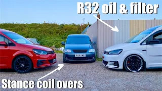 Fixing VW Caddy's for fun coilovers & more
