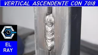 How to weld up vertical with 7018 electrode