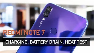 Redmi Note 7 Charging, Battery Drain, Heat & PUBG Test | Zeibiz