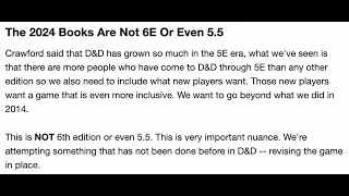 A Sampling Of Questions and Answers from the D&D Virtual Summit re: D&D One