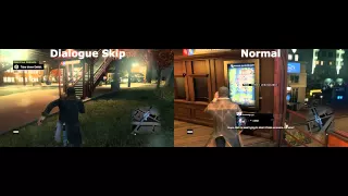 Watch Dogs Phone Call Dialogue Skip (Defalt Condition - A4M4)