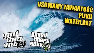 Co się stanie, jeśli usuniemy zawartość pliku water.dat w GTA 4 i GTA 5?