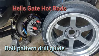 Change wheel bolt pattern cheap and easy for cars and trucks!