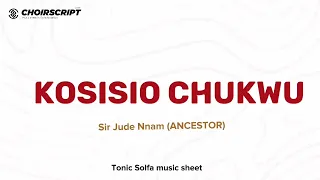 Kosisochukwu by Jude Nnam (solfa notation)