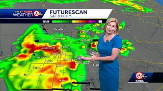 First Alert: Second round of storms Saturday could be severe