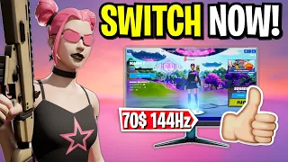 Why You SHOULD Switch To 144hz!🤯 (Become a Better Player Fortnite Season 7)