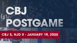 CBJ Postgame Interviews 1/18/20: John Tortorella, Cam Atkinson, Alexander Wennberg and Nick Foligno