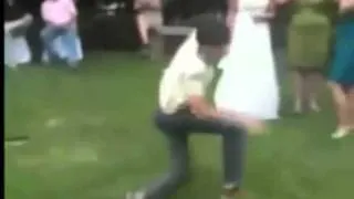 Неудачный танец на свадьбе