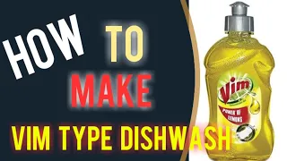 How to make a transparent dishwash || Dishwash liquid making formula || quick & easy steps