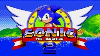 Sonic the Hedgehog 2 (Genesis) - Sonic Alone / All Emeralds Walkthrough