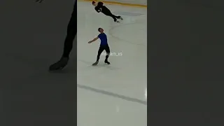 We visited Tamara Moskvina and attended a training session with the guys, their skating..