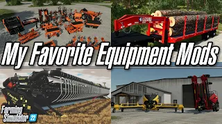 My Favorite FS22 Equipment Mods After 1 Year!