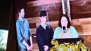 Jed graduated!