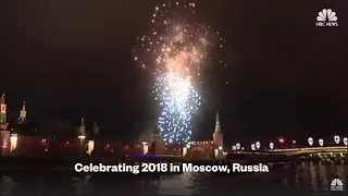 2018 Moscow New Year Celebration