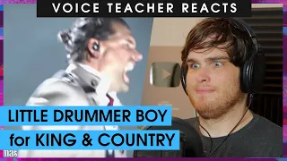 for KING & COUNTRY - Little Drummer Boy | Voice Teacher Reacts