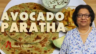 Avocado Paratha (Delicious Homemade Flatbread with avocado) Recipe by Manjula
