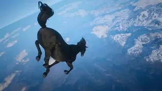 HORSE Falls from the Sky - Red Dead Redemption 2 PC