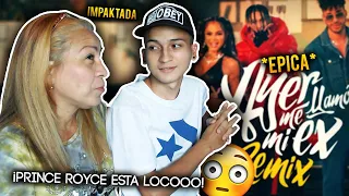 MI MAMÁ REACCIONA A AYER ME LLAMÓ MI EX REMIX 😈 (KHEA, PRINCE ROYCE, NATTI NATASHA) | Juanshow