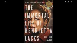 The Immortal Life of Henrietta Lacks by Rebecca Skloot -- Audiobook (Chapter 35)