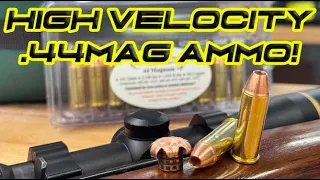 .44mag High Velocity Hunting Ammo!