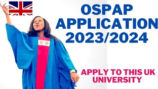 OSPAP APPLICATION FOR 2023/2024 ACADEMIC YEAR//APPLY HERE #ospap #uk #pharmacists