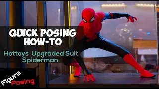 Quick Posing How-to for Upgraded Suit Spiderman by Hottoys