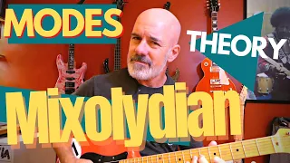 Mixolydian mode for guitar