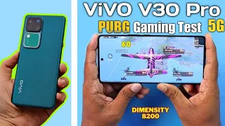 Vivo v30 Pro 5g Pubg Test & Bgmi Test | Vivo v30 Pro PUBG Gaming Test & Graphics Test 🔥