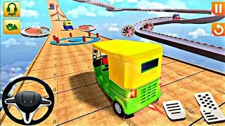 Tuk Tuk Stunt Race Master 3D 💥 || Crazy Tuk Tuk || Gameplay 898 || Driving Gameplay