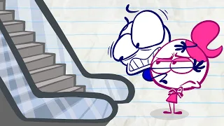 Well That Escalator Quickly And More Pencilmation! | Animation | Cartoons | Pencilmation
