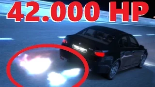 500.0 mph HACKED CAR `42000HP` BMW M5 top speed 810,4 kmh GT5 GT6